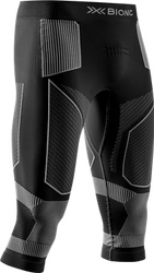 Funkční kalhoty X-Bionic Energy Accumulator Light Pants 3/4 Men Black/Light Grey - 2024/25