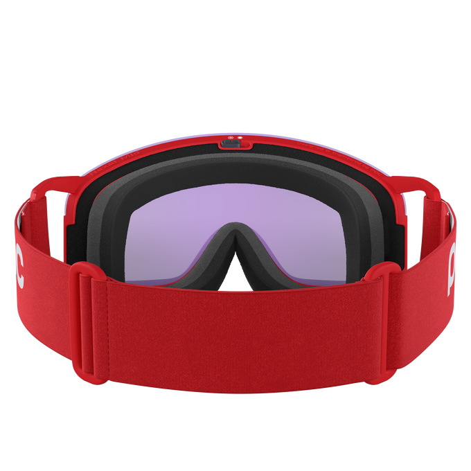 Lyžiarske okuliare POC Nexal Mid Prismane Red/Partly Sunny Blue - 2025/26