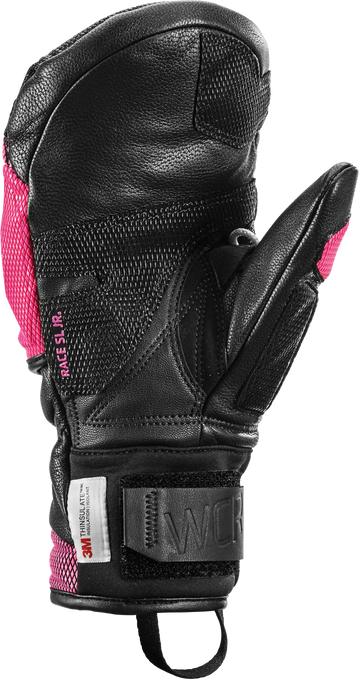 Lyžařské rukavice LEKI WCR Venom 3D Junior Mitt Pink - 2025/26