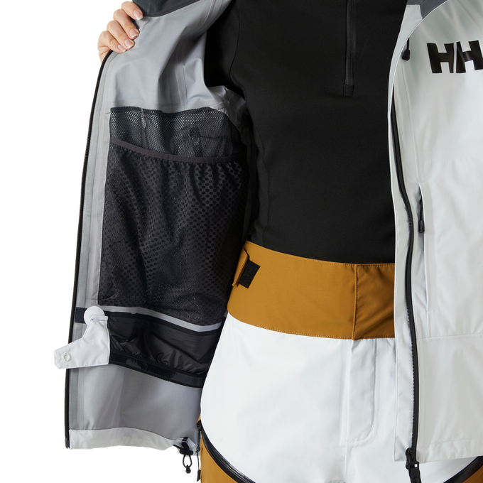 Lyžiarska bunda Helly Hansen W Sogn Shell Jacket White - 2024/25 