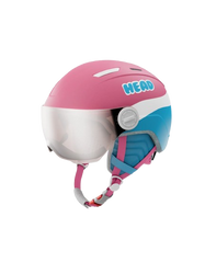Lyžiarska helma HEAD Maja Visor Pink/Blue - 2025/26