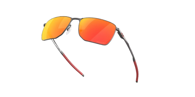 Sluneční brýle Oakley Ejector Matte Gunmetal Frame / Prizm Ruby Lenses