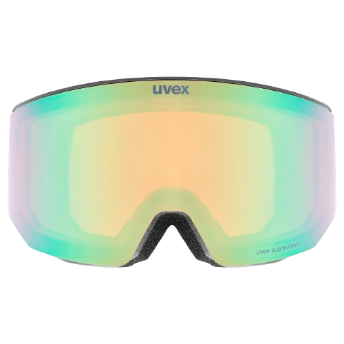 Lyžařské brýle Uvex lace ATTRACT FM Black Matt/Mirror Opal + spare lens - 2025/26
