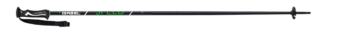 Sjezdové hole Gabel Speed Black/Green - 2024/25