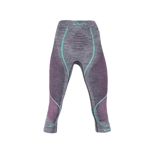 Funkční kalhoty UYN Woman Ambityon UW Pant Medium Black Melange/Pink/Aqua - 2024/25