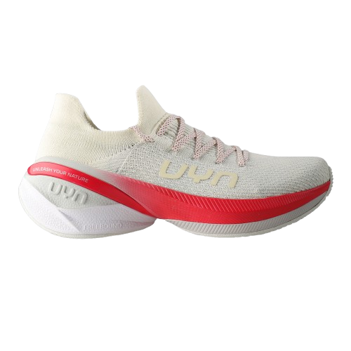 Boty UYN Lockie Woman Shoes Red Sole Off White