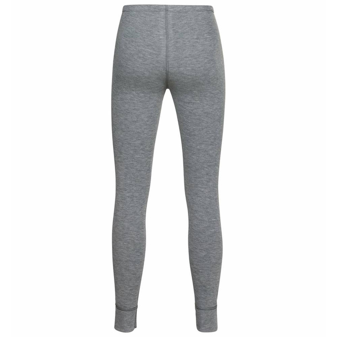 Funkční prádlo ODLO Active Warm Eco Kids BL Bottom Long Steel Grey Melange - 2022/23