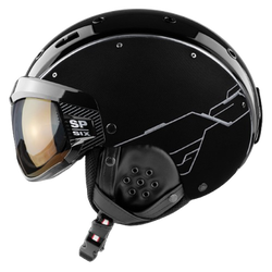 Lyžařská helma Casco SP-6 Limited Circuit Black Silver - 2024/25