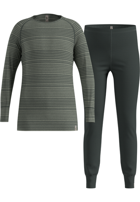 Funkční prádlo Odlo Active Warm Set Long Junior Urban Chic - 2025/26