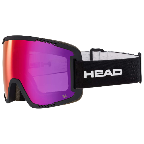Lyžařské brýle HEAD Contex Pro 5K Red Black - 2025/26