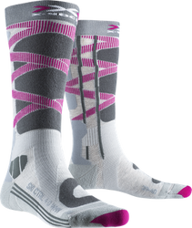 Lyžařské ponožky X-socks Ski Control 4.0 WMN Grey Melange/Charcoal - 2024/25