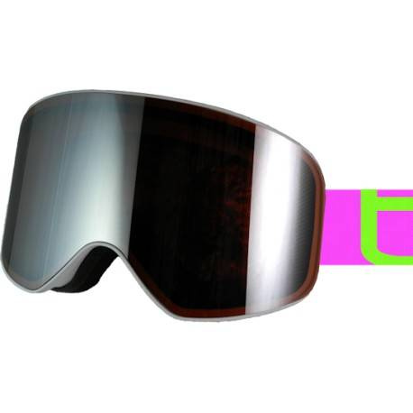 Lyžařské brýle BULLSKI Sitka White/Silver Polar 
