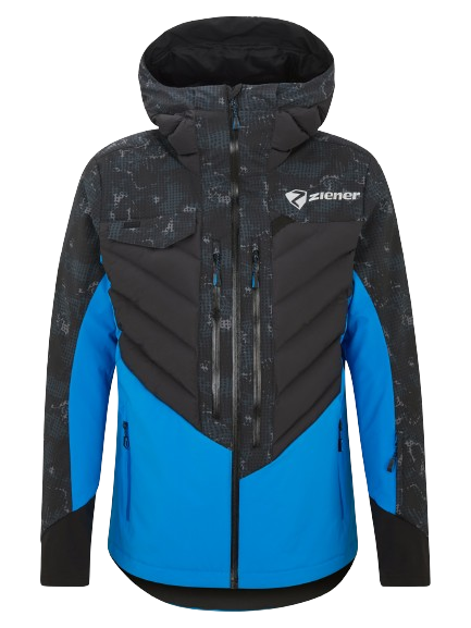 Lyžařská bunda Ziener RCE Coach Jacket Unisex Persian Blue - 2024/25