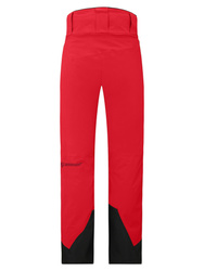 Lyžiarske nohavice Ziener Tewes Full-Zip Junior Teamwear Red Black Foggy - 2024/25