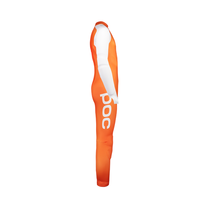 Lyžiarska kombinéza Poc Skin GS Zink Orange/Hydrogen White - 2023/24