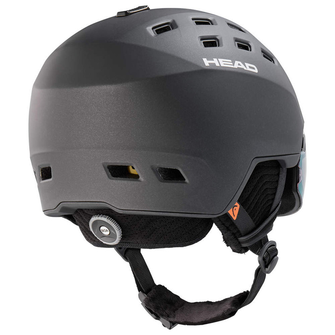 Lyžařská helma HEAD Radar 5K Photo Mips Black - 2025/26