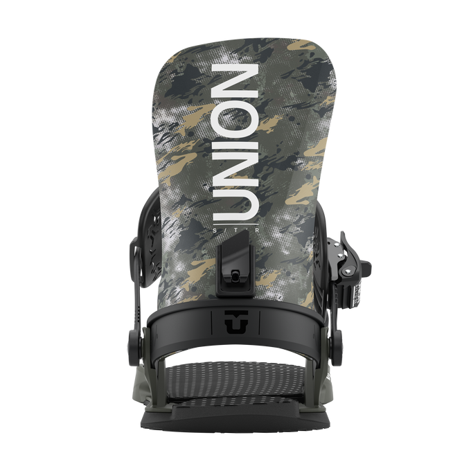 Vázání na Snowboard Union STR Camo - 2025/26