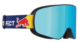 Lyžařské brýle Red Bull Spect RUSH Blue/Red With Blue Mirror - 2025/26