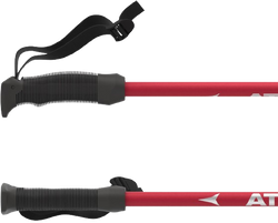  Sjezdové hole Atomic AMT JR Telescopic Red/Silver - 2024/25