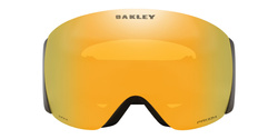 Lyžařské brýle Oakley Flight Deck Pro L Mettalic Black Gold/Prizm 24K + Additional lens Prizm Snow Iced Iridium - 2025/26