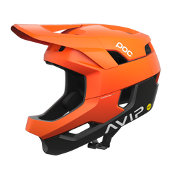 Cyklistická helma POC Otocon Race MIPS Fluorescent Orange AVIP/Uranium Black Matt 2025
