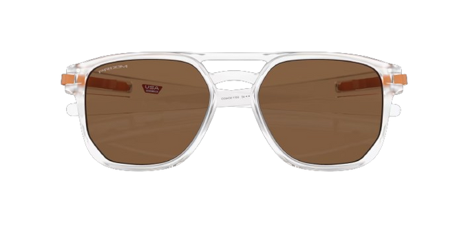 Slnečné okuliare OAKLEY Latch Beta Introspect Collection Prizm Bronze Lenses / Matte Clear Frame