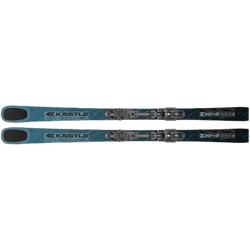 Sjezdové lyže Kastle MX74 premium + Kastle K12 PRW GW Full Black - 2025/26