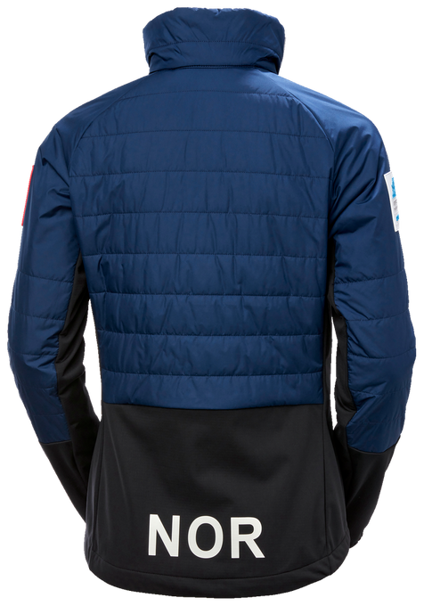 Péřová bunda Helly Hansen World Cup Insulator Jacket Ocean NSF - 2023/24