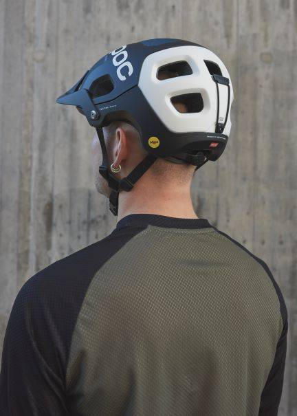 Cyklistická prilba POC Tectal Race MIPS Uranium Black/Hydrogen White Matt 2025