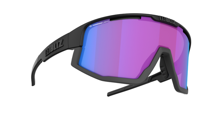 Sluneční brýle BLIZ Vision Matt Black Nano Optics/Nordic Light - 2024