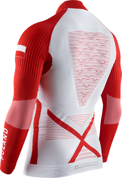 Funkční triko X-Bionic Energy Accumulator Patriot Shirt Turtle Neck LG SL Poland - 2023/24