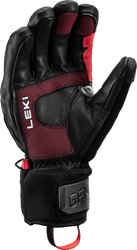Lyžařské rukavice LEKI Griffin Pro 3D Black/Red - 2025/26