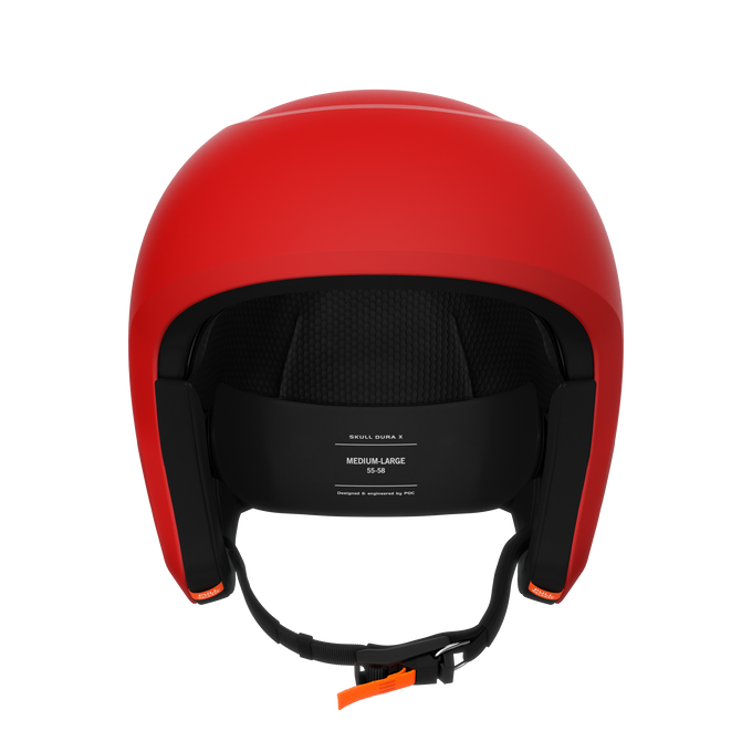Lyžařská helma POC Skull Dura X Mips Prismane Red Matt - 2025/26