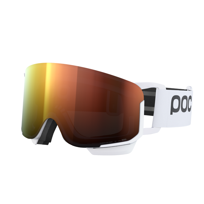 Lyžařské brýle POC Nexal Mid Hydrogen White/Partly Sunny Orange - 2025/26