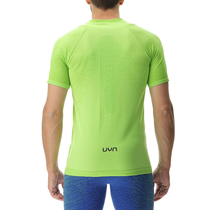 Běžecké tričko UYN Man Running Exceleration OW Shirt SH_SL Lime/Sulphur Spring