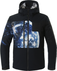 Lyžiarska bunda ENERGIAPURA Flaine Life Jacket Black/Planet - 2022/23
