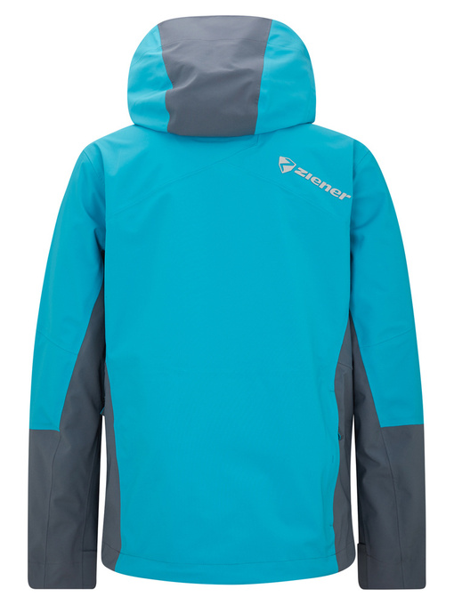 Lyžiarska bunda Ziener Trivor Junior Padded Carribean Ombre - 2024/25