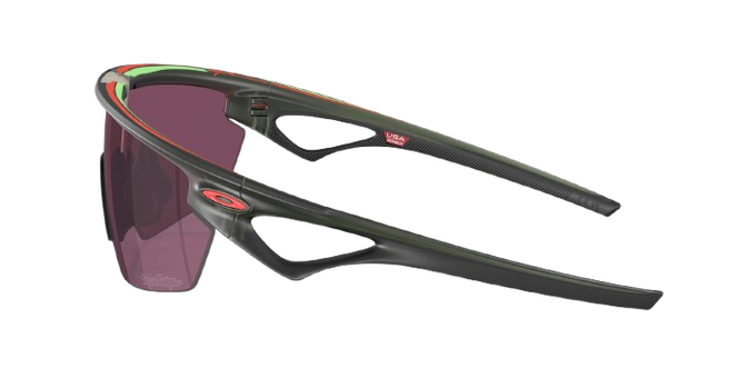 Sluneční brýle OAKLEY Sphaera Troy Lee Designs Mette Olive Ink Frame/Prizm Road Black Lenses