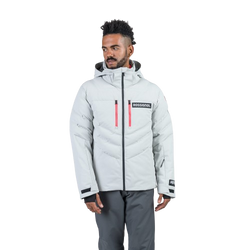 Lyžařská bunda Rossignol Hero Blackside Puffy JKT Soft Gray - 2024/25