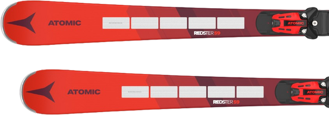 Sjezdové lyže Atomic Redster S9 Revoshock S + X 12 GW Red/Black - 2024/25