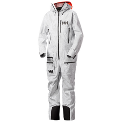 Lyžařská kombinéza Helly Hansen Chugach Infin Printed Suit Grey Fog Snow Camo Aop - 2024/25
