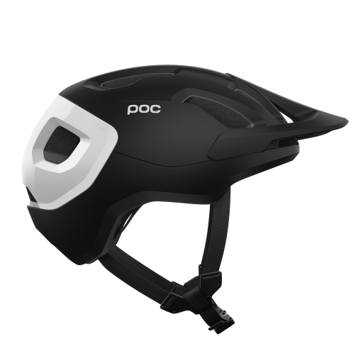 Cyklistická helma POC Axion Race MIPS Uranium Black Matt/Hydrogen White