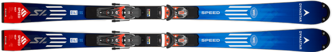 Zjazdové lyže Dynastar Speed Omeglass FIS SL Factory 157 R22 + Look Spx 12 Rockerace GW Hot Red - 2025/26