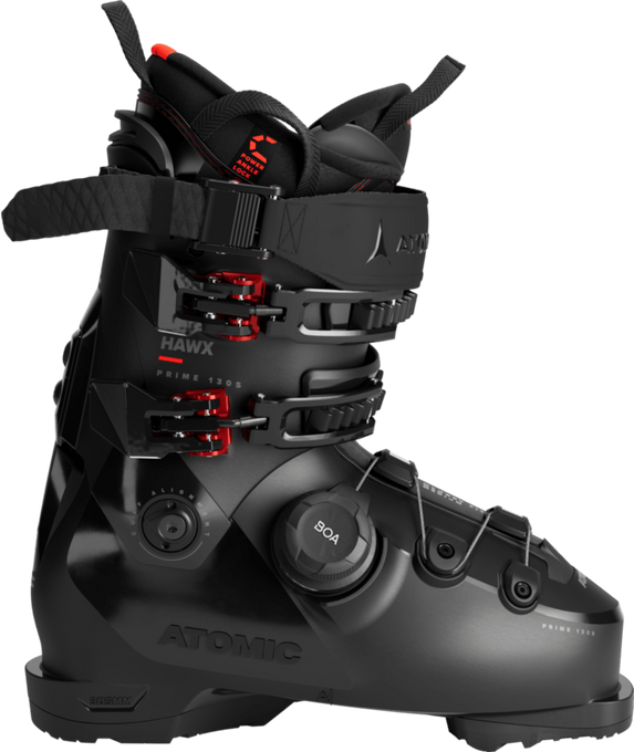 Sjezdové boty Atomic Hawx Prime 130 S BOA Black/Red - 2025/26