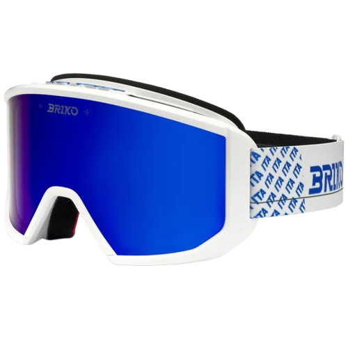 Lyžiarske okuliare Briko Vulcano Mask Italia White/Science Blue - 2025/26