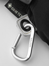 Lyžařské rukavice Hestra Army Leather Gore-Tex Mitt Black/Natural Grey - 2025/26