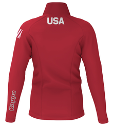 Mikina Kappa 8CENTO 818 US Red Racing - 2024/25