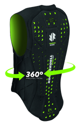 Chránič Komperdell Ballistic Vest Junior Black/Green - 2024/25