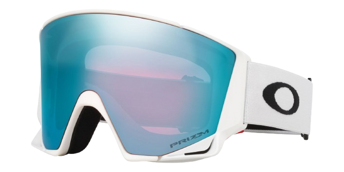 Lyžařské brýle Oakley Flow Scape L Matte White/Prizm Snow Sapphire Iridium + Additional lens Prizm Snow Iced Iridium - 2025/26