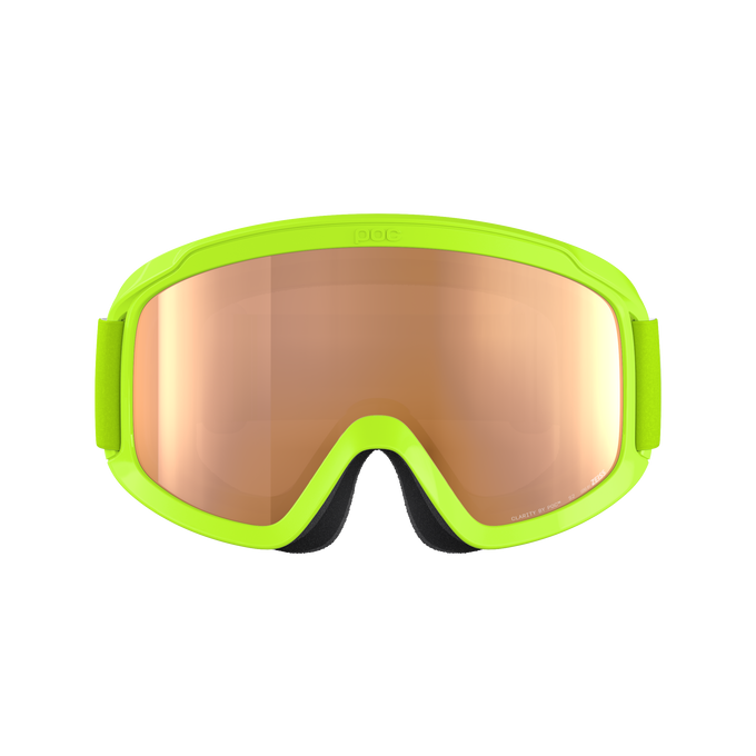 Lyžařské brýle POC POCito Opsin Fluorescent Yellow/Green/Partly Sunny Light Orange - 2025/26